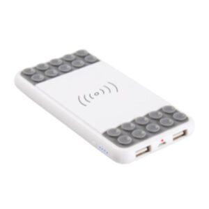 סוללת גיבוי 6,000MAH עוצמתית משולבת עם כריות הצמדה וטבעת רינג
