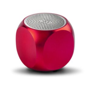 רמקול קטן זעיר Bluetooth באיכות סאונד מדהימה בצבע אדום