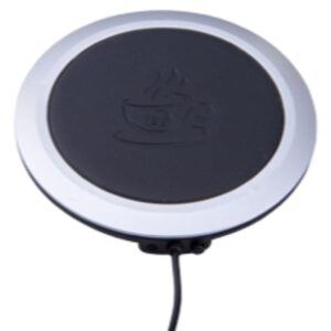 תחתית לחימום ספל קפה בחיבור USB עיצוב קלאסי דמוי עור